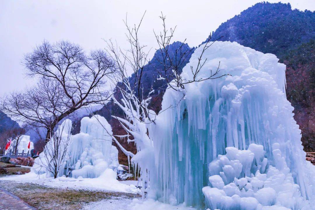西安出发一小时,邂逅陕西冬日最美冰瀑群!