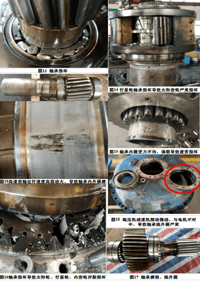 技术| 辊压机行星齿轮减速机的损坏原因及维护