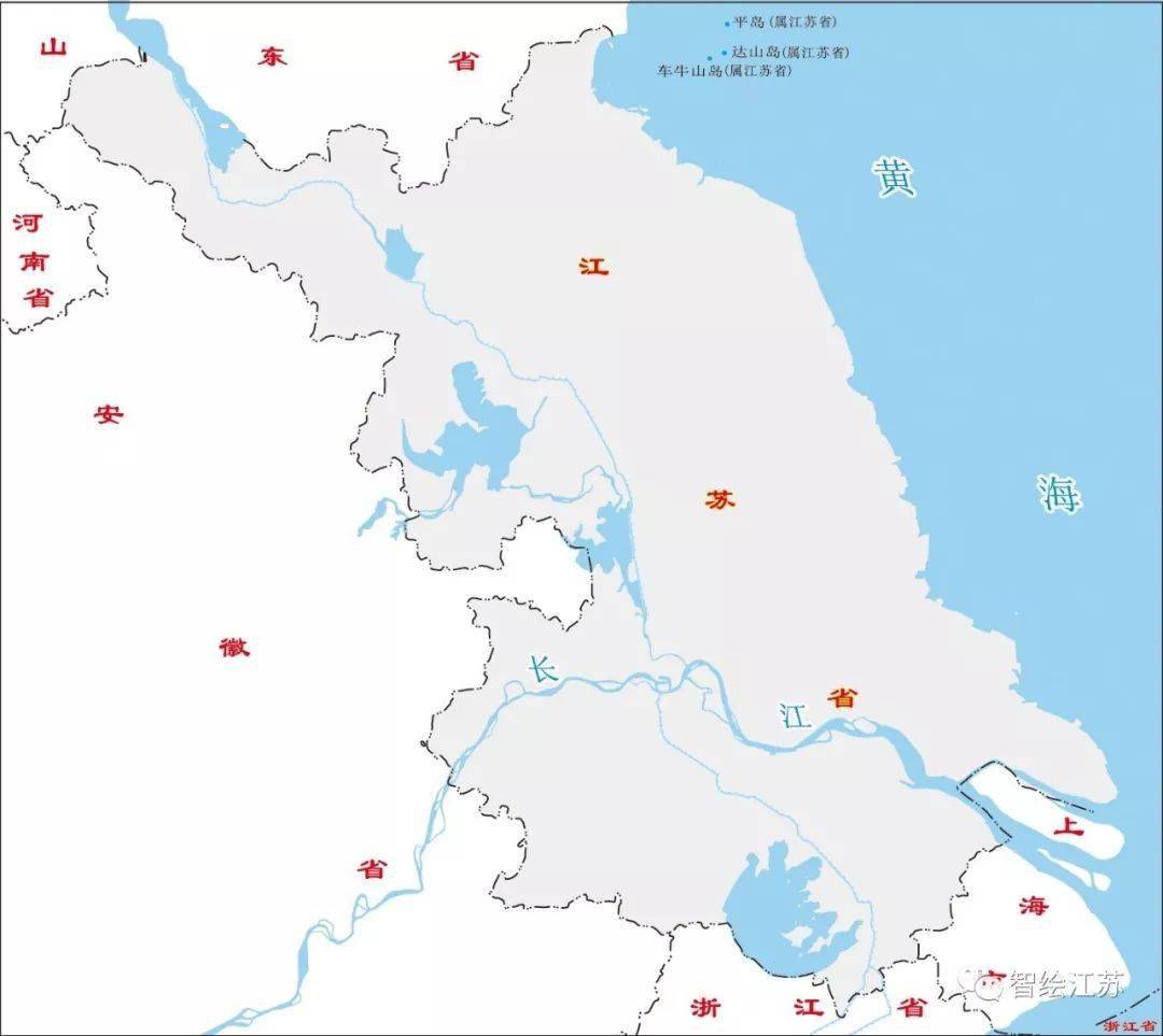 科普| 地图里的江苏