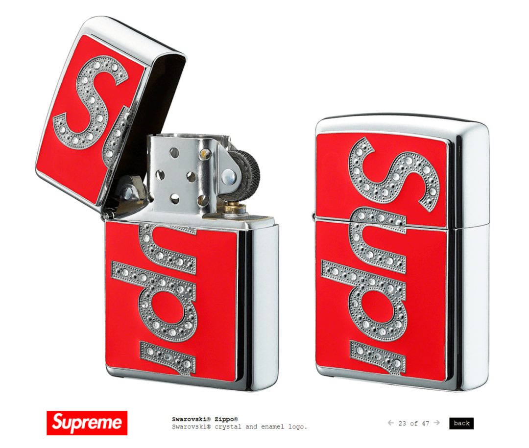 Supreme x Zippo联名