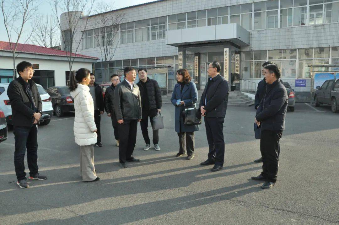 青岛农业大学,省加强基层党组织建设邹平市总队到孙镇对接农业科技