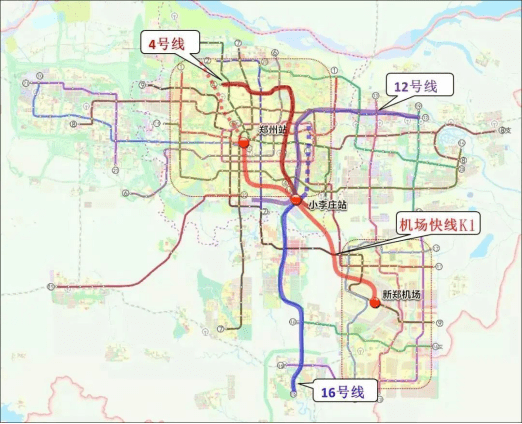 高铁航空地铁郑州交通强联系城市排名仅次于北京上海