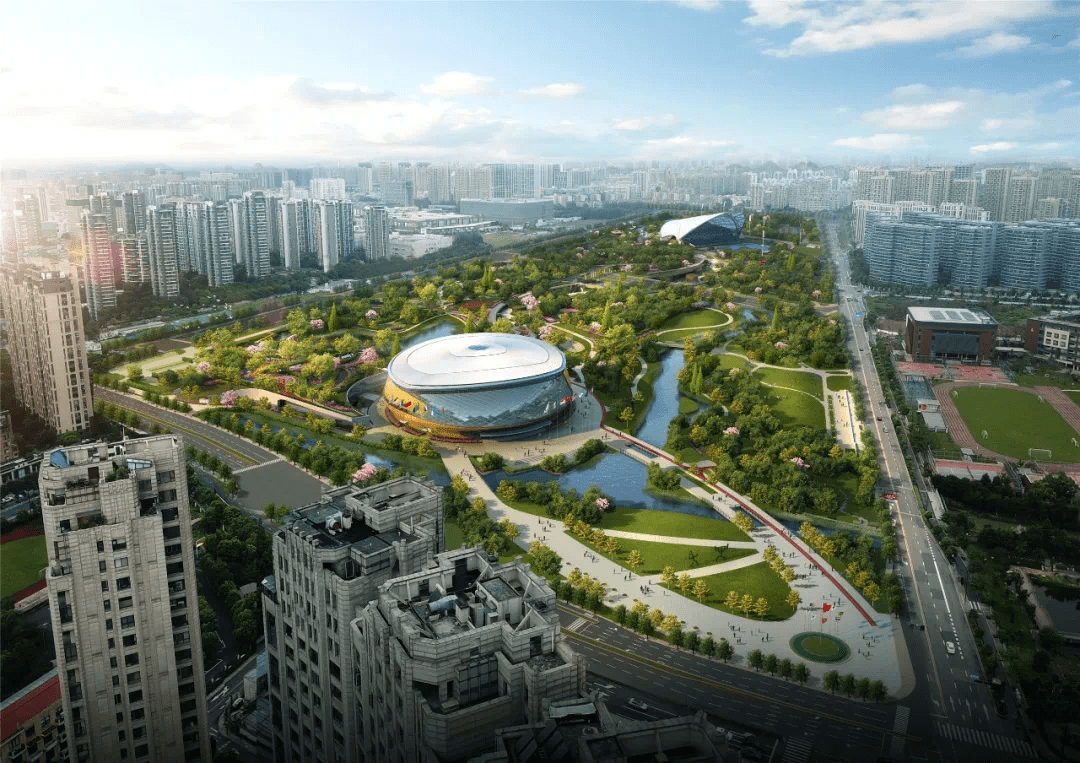 场馆钢结构验收完成!大运河亚运公园进入建设冲刺期