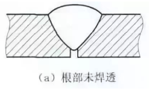 多半存在于双v型或双u型坡口双面焊