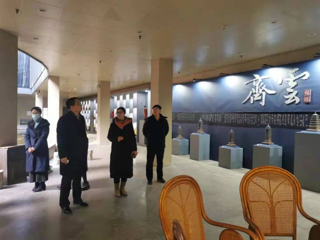 中国动漫集团陈学会博士参访龙门博物馆
