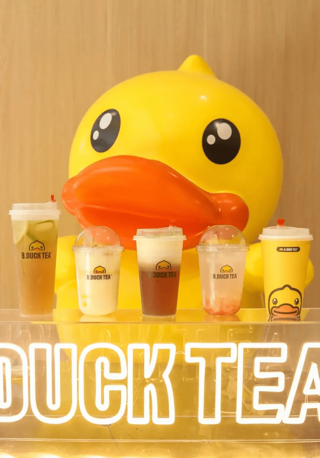 duck tea鸭鸭茶入驻银泰城!元气满满鸭