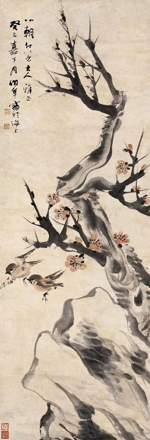 海派大家任伯年花鸟画50幅_搜狐网