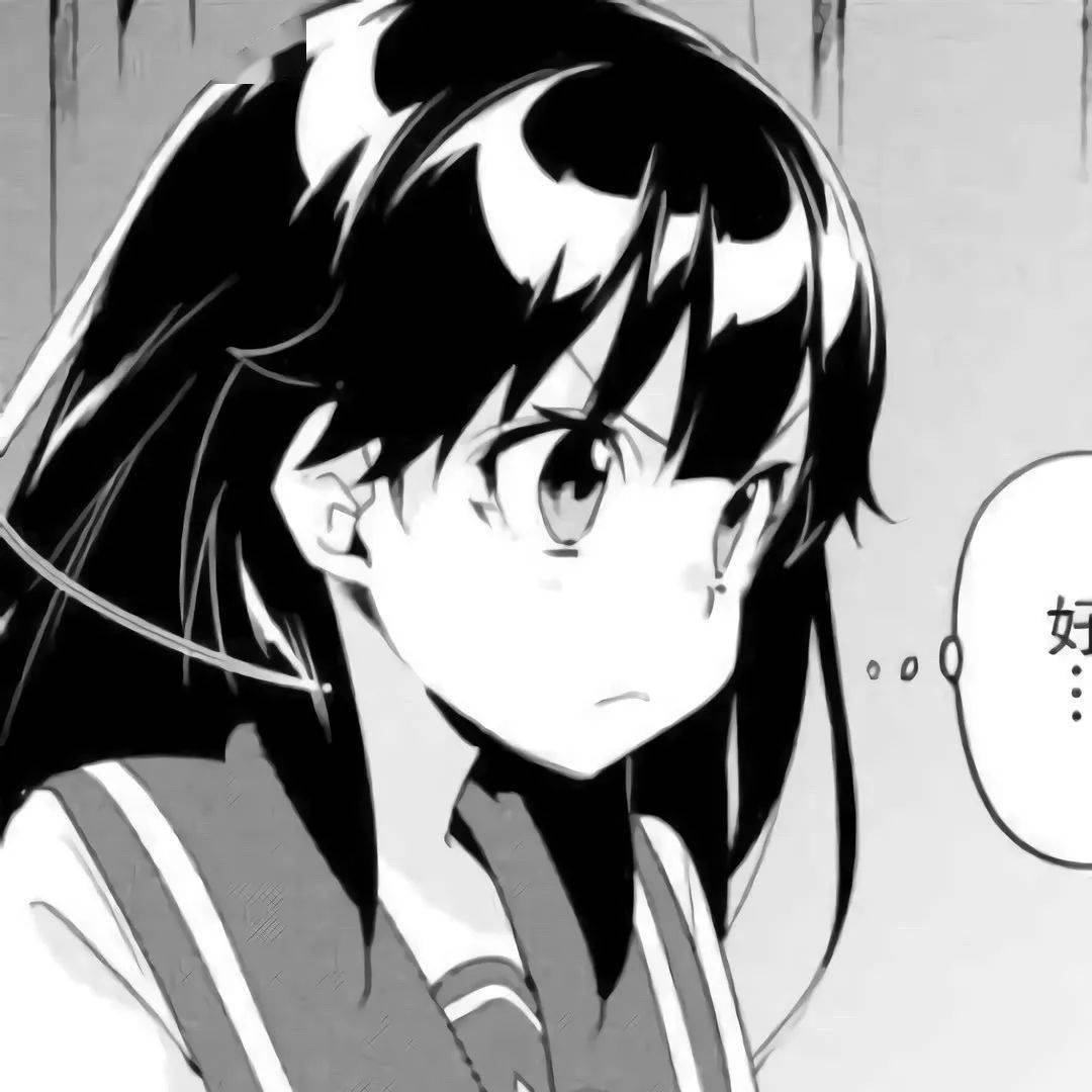 动漫头像 | 敲多男女生黑白漫画风头像,爱不释手吖