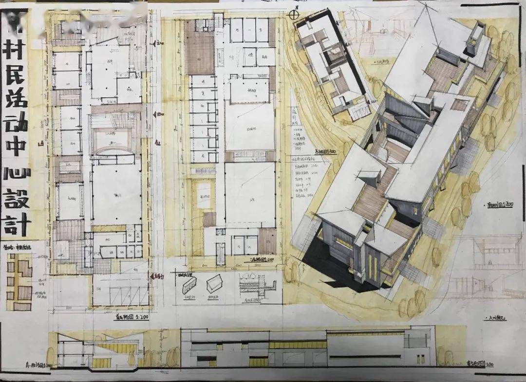 快题的大致方向,其中包括场地概况,建筑类型,基本功能构成以及设计