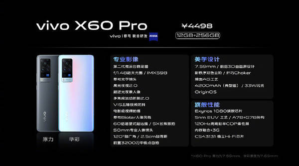 vivo X60和X60 Pro有啥不同？相差500元的区别在这里_手机搜狐网