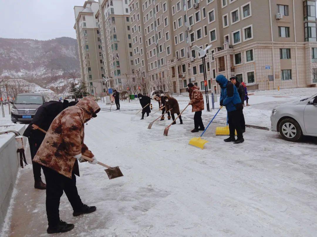 直击清雪现场!暖暖哒!