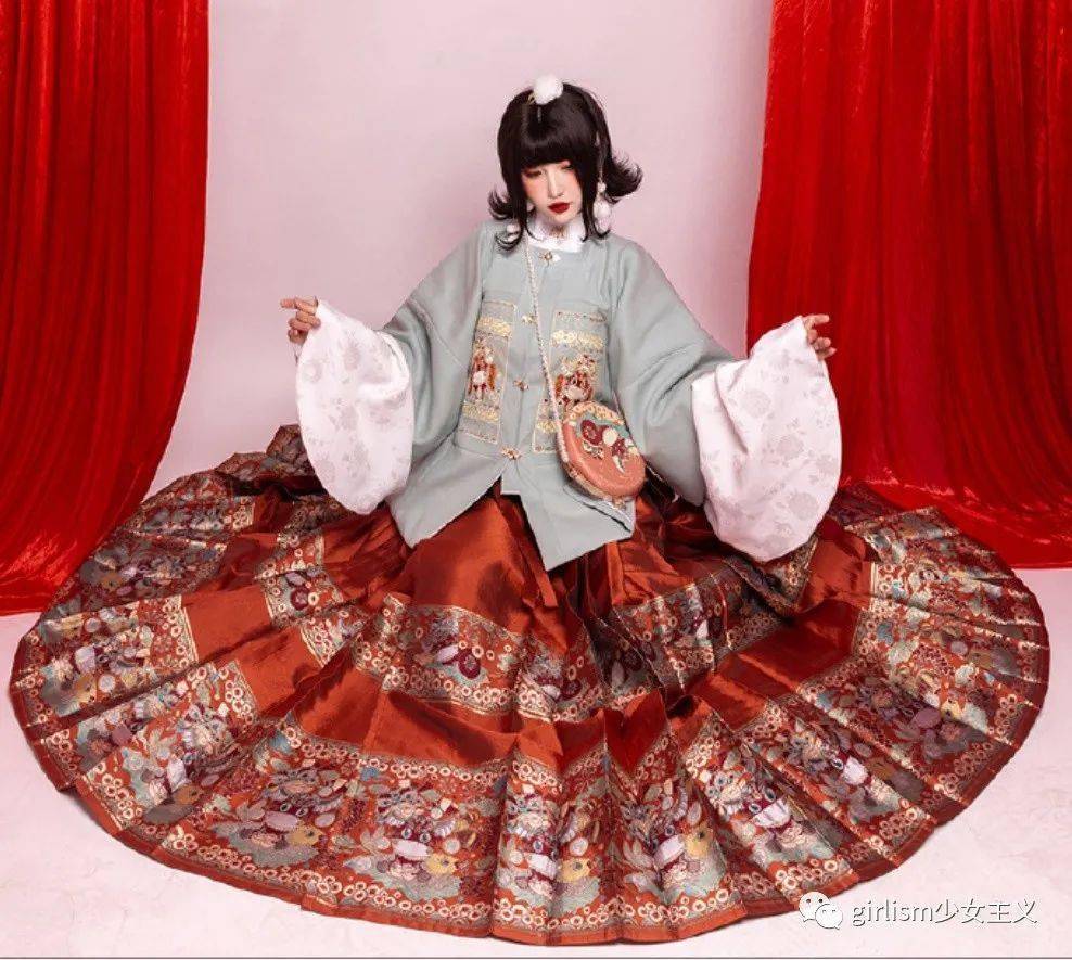 lolitajk制服汉服跨年就要这样穿红红火火过新年