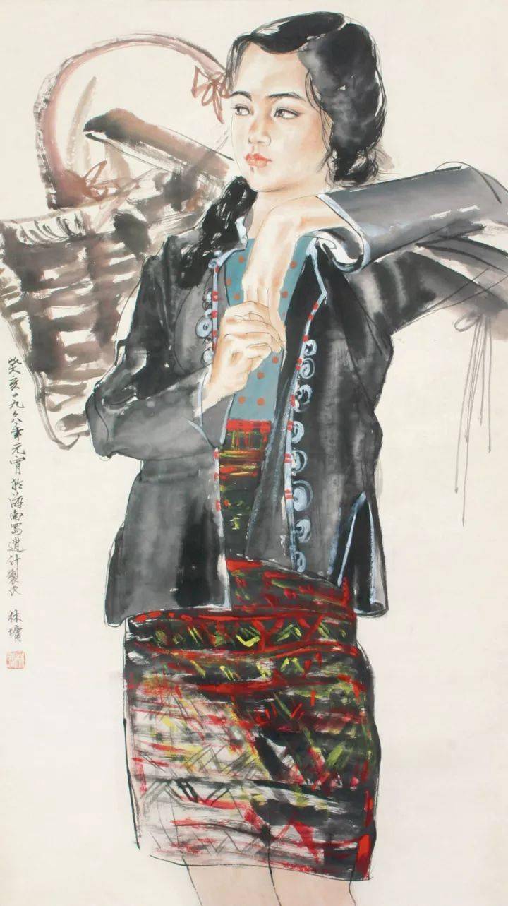 广东画院副院长, 中国国家画院院务委员, 作品为中国革命军事博物馆