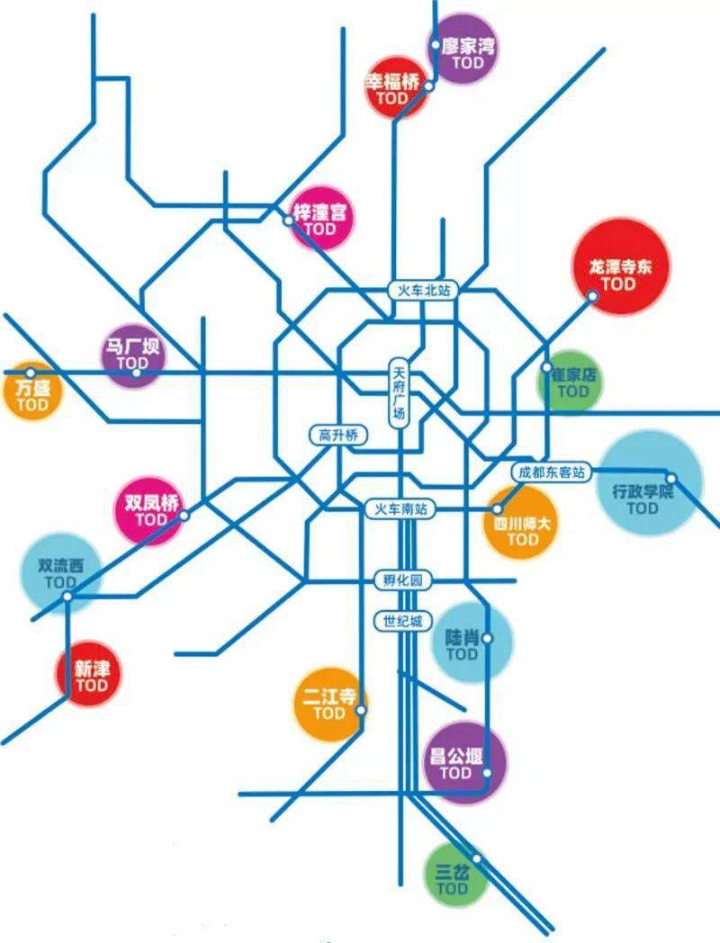 地铁成网后的拓展:2021年或为tod时代元年_成都
