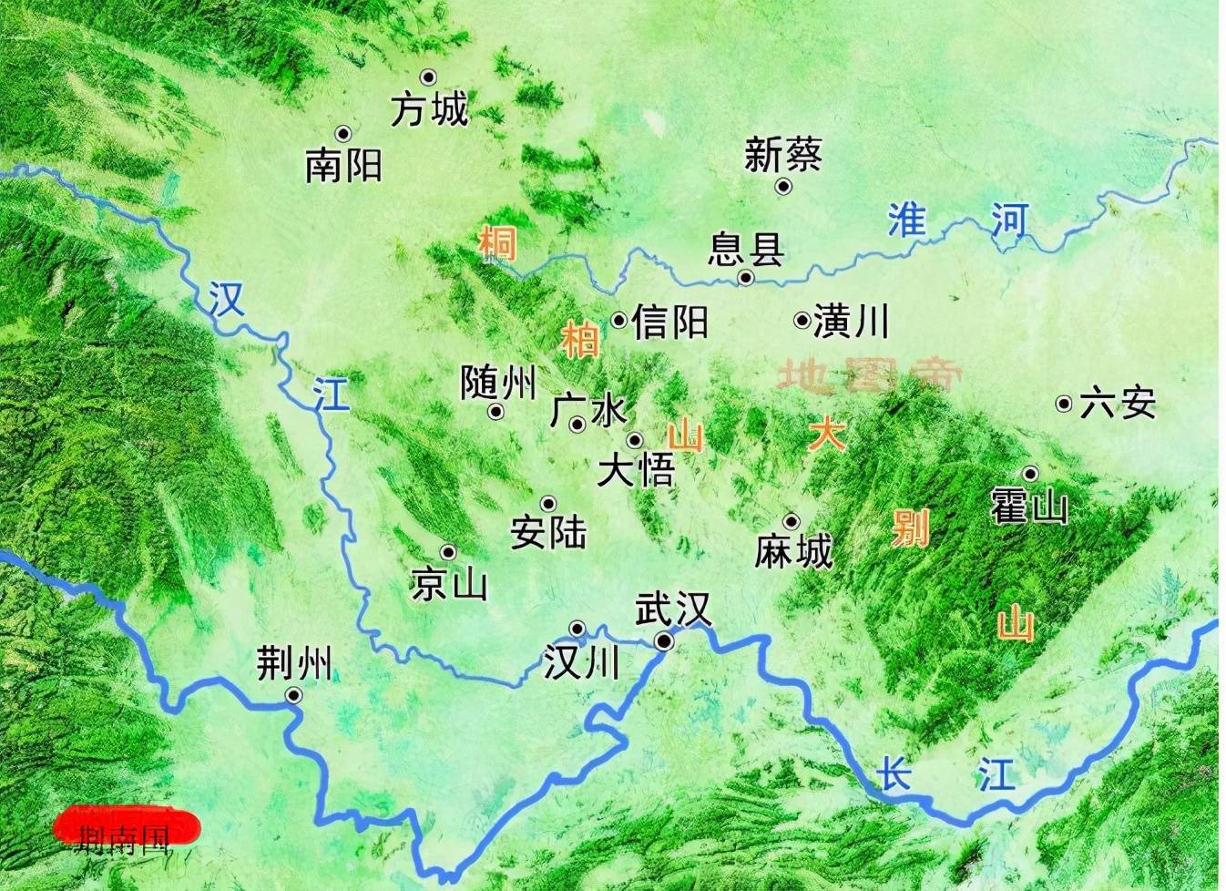 荆南故地10,南平南平,又称荆南和北楚,位于今天的湖北省中西部地区.