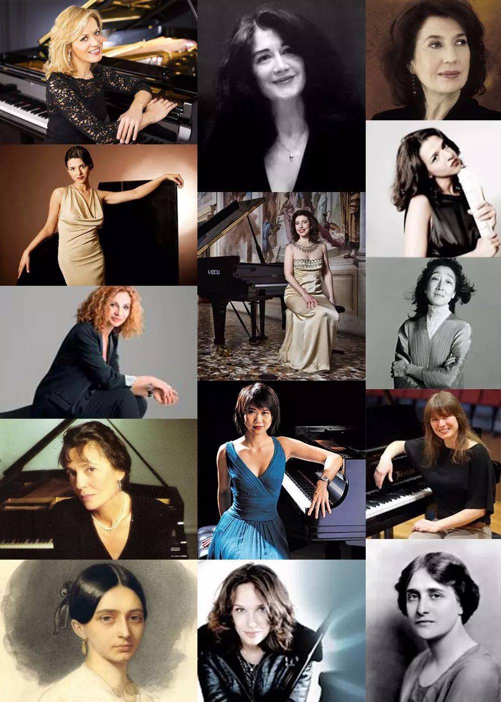 高雅和魅力-世界著名女钢琴家_手机搜狐网