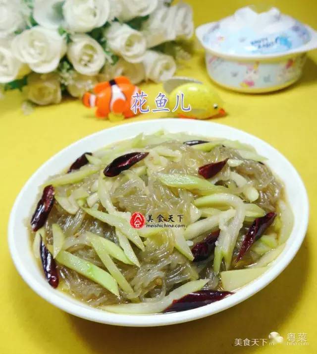 夜间开花炒米粉