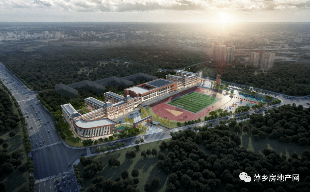 萍乡一学校效果图曝光