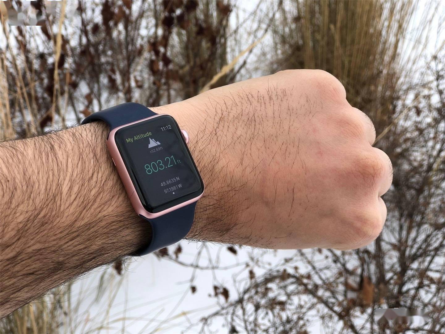 在异常天气条件下,Apple Watch可能会显示不正确的高度信息