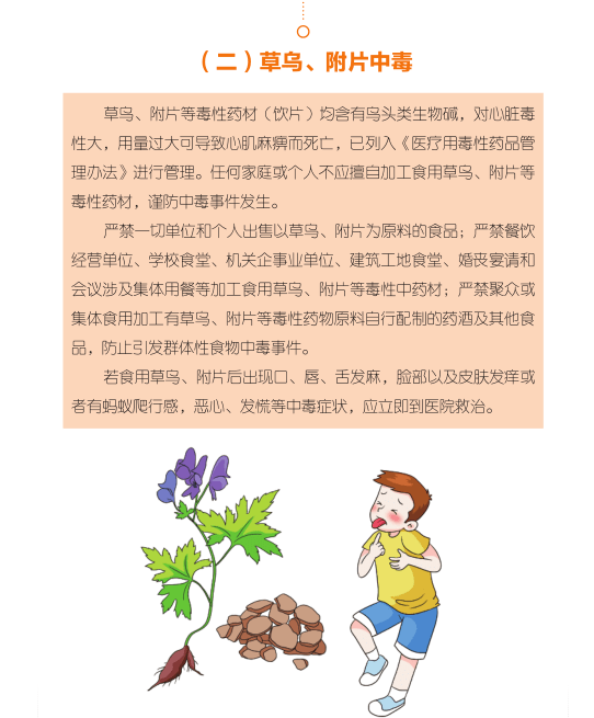 健康生活方式丛书丨草乌和附片中毒,四季豆中毒