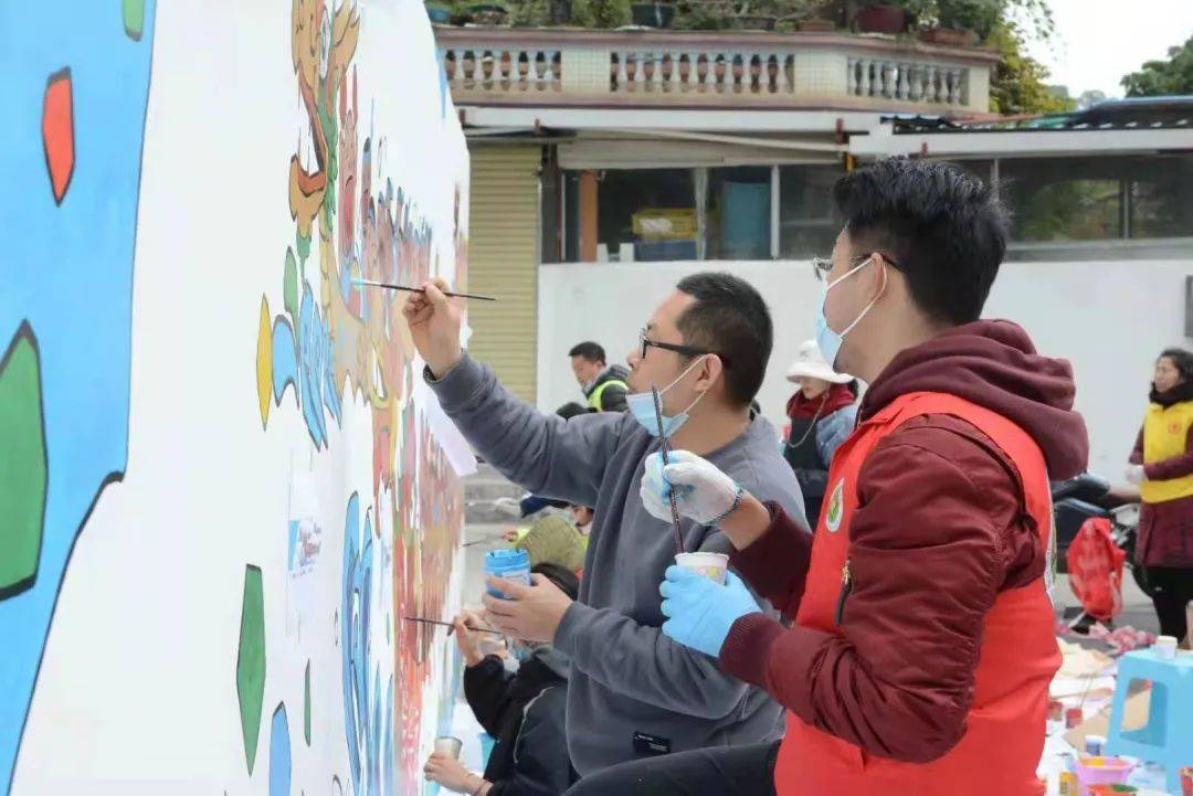 近10米绘墙画!石岐这个新晋“网红打卡点”,你去过吗?