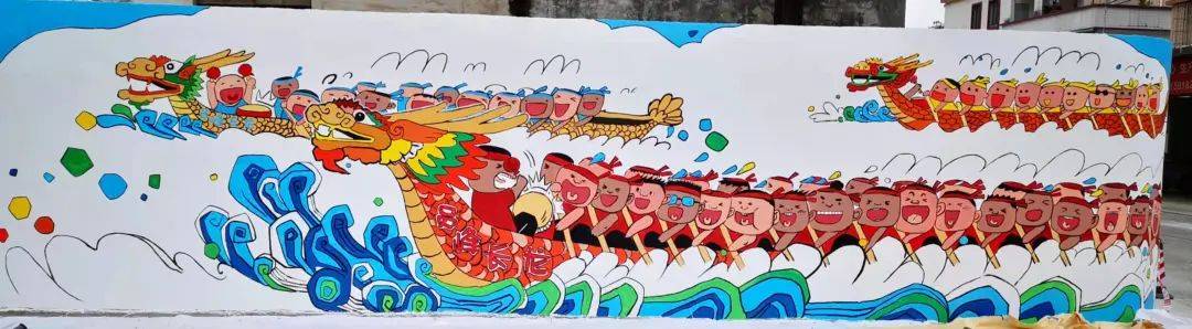 近10米绘墙画!石岐这个新晋“网红打卡点”,你去过吗?