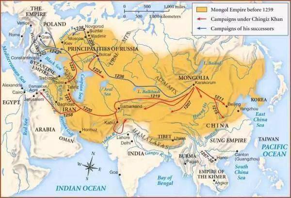 蒙古国最大的人口县_大蒙古国最大疆域图(2)