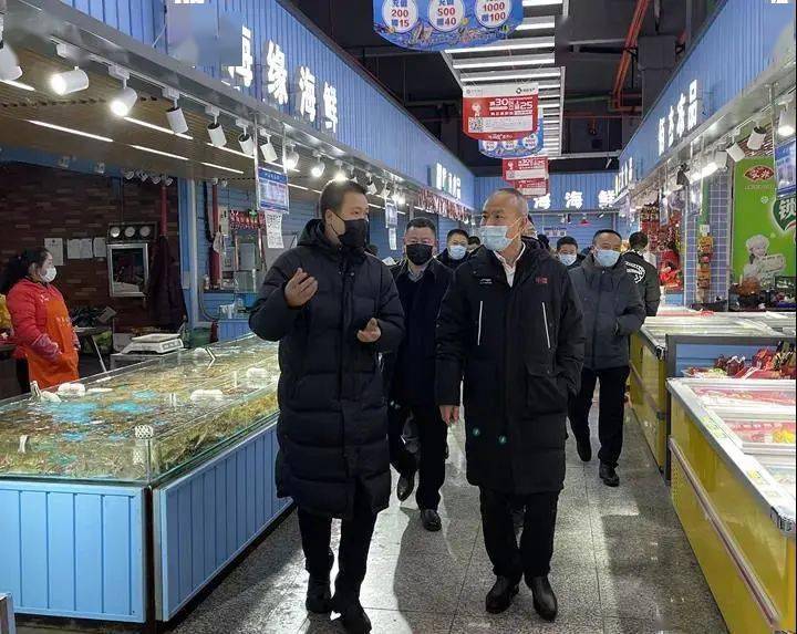 食品安全工作专项调研 2020年12月31日,绿园区委常委,副区长,区疫情