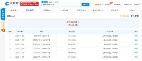 蛋壳公寓关联公司再成被执行，总执行标的超2