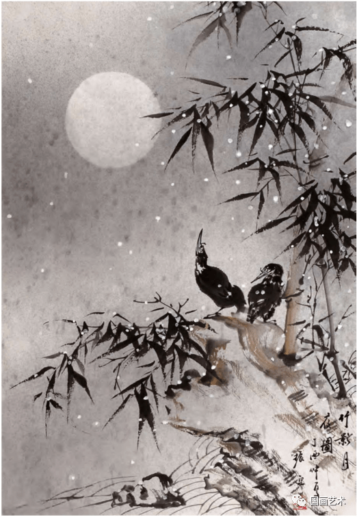 雪竹谱选页欣赏