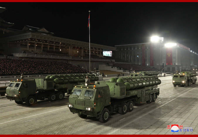 朝鲜新型防空导弹