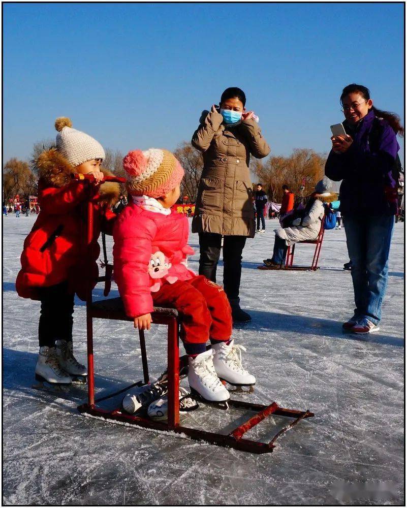 冰雪记忆:什刹海溜冰