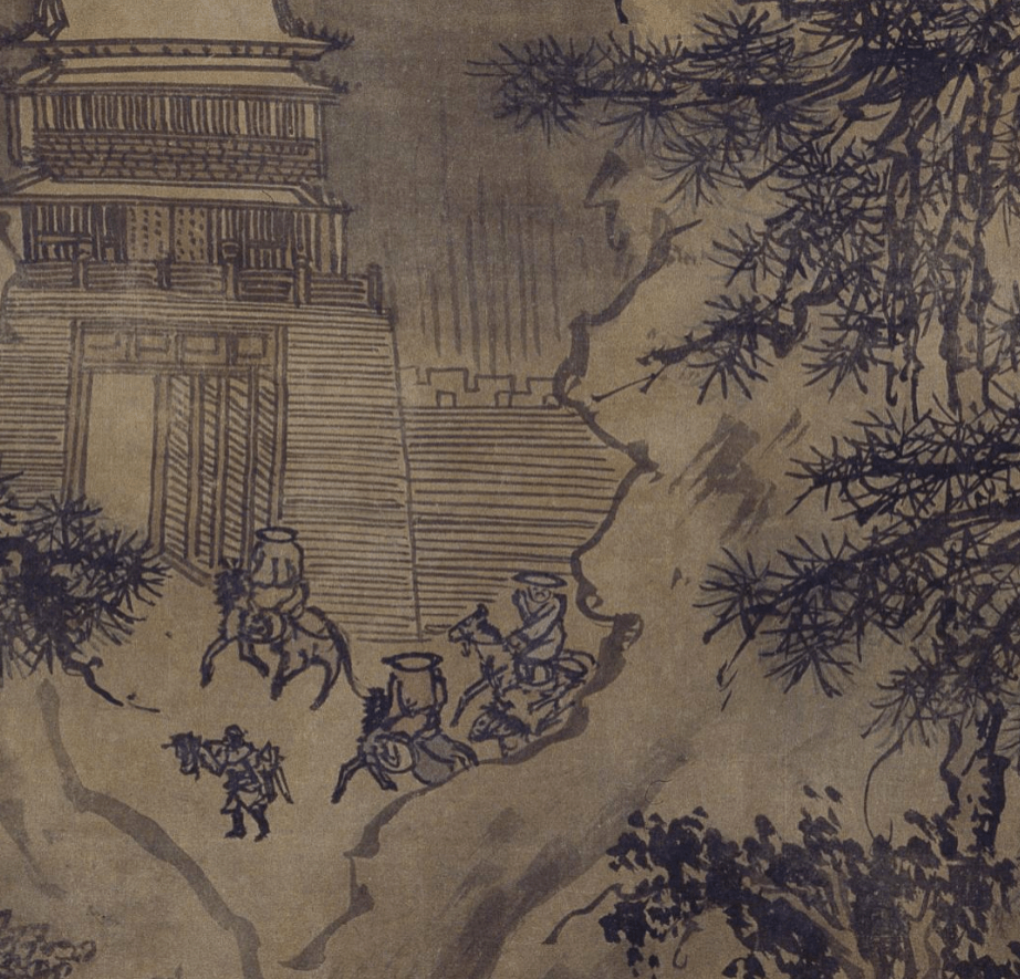 赏画|戴进《雪景山水》轴