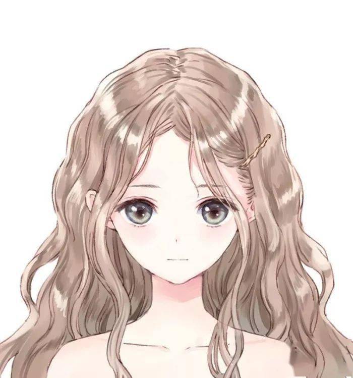 动漫女生头像 有时候特别希望你是个盲人