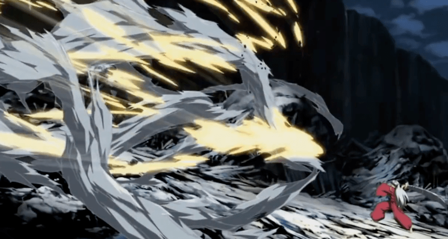 然而到了《夜叉姬》,我们不仅没有看到主角有明显的成长,打戏本身也