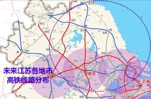 江苏速度五年建成高铁大省