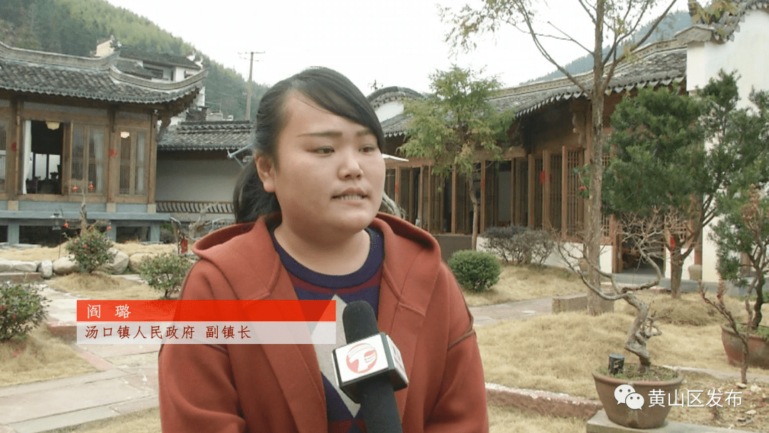 汤口镇人民政府副镇长 阎璐:我们也积极引导汤口镇的民宿经营者依靠
