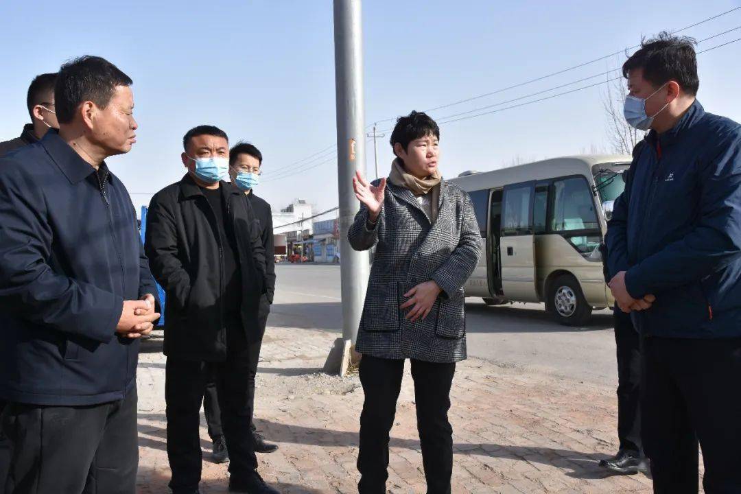 莘县县委副书记王丽慧督导水污染防治工作