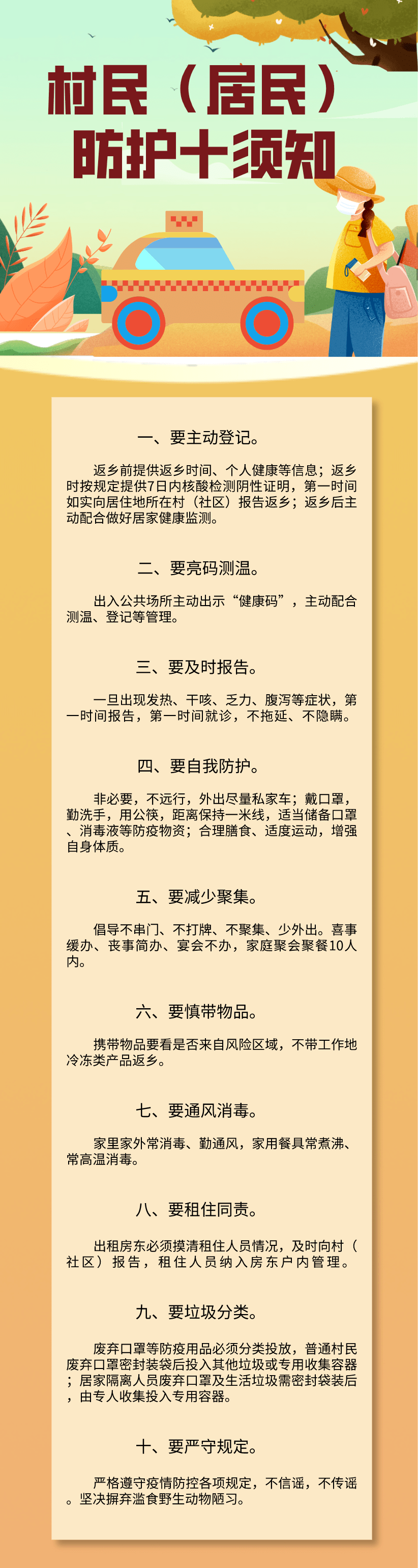 所有人,冬春季新冠肺炎疫情防控"十须知"来了