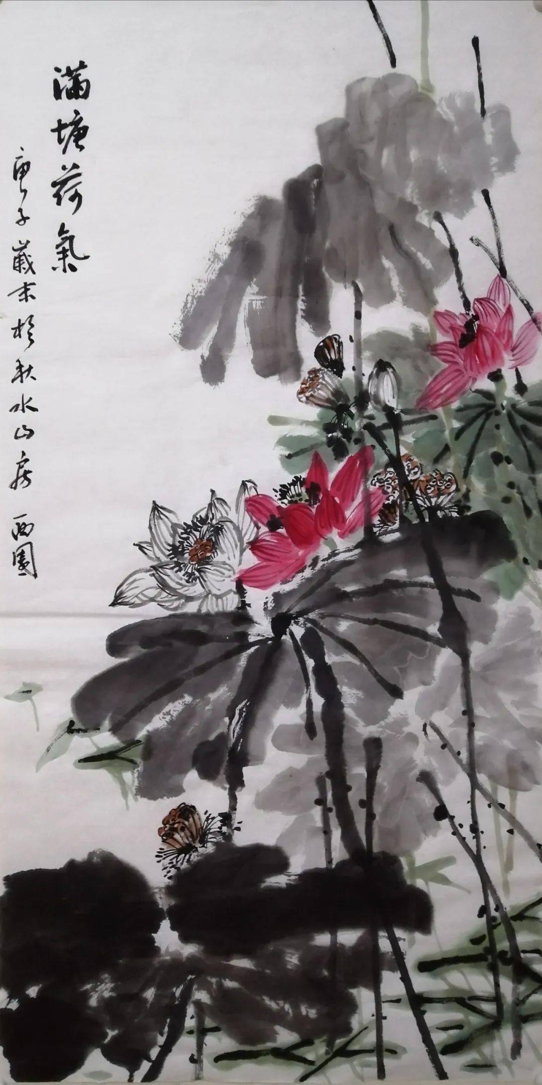 清新灵妙胡成仕的花鸟画