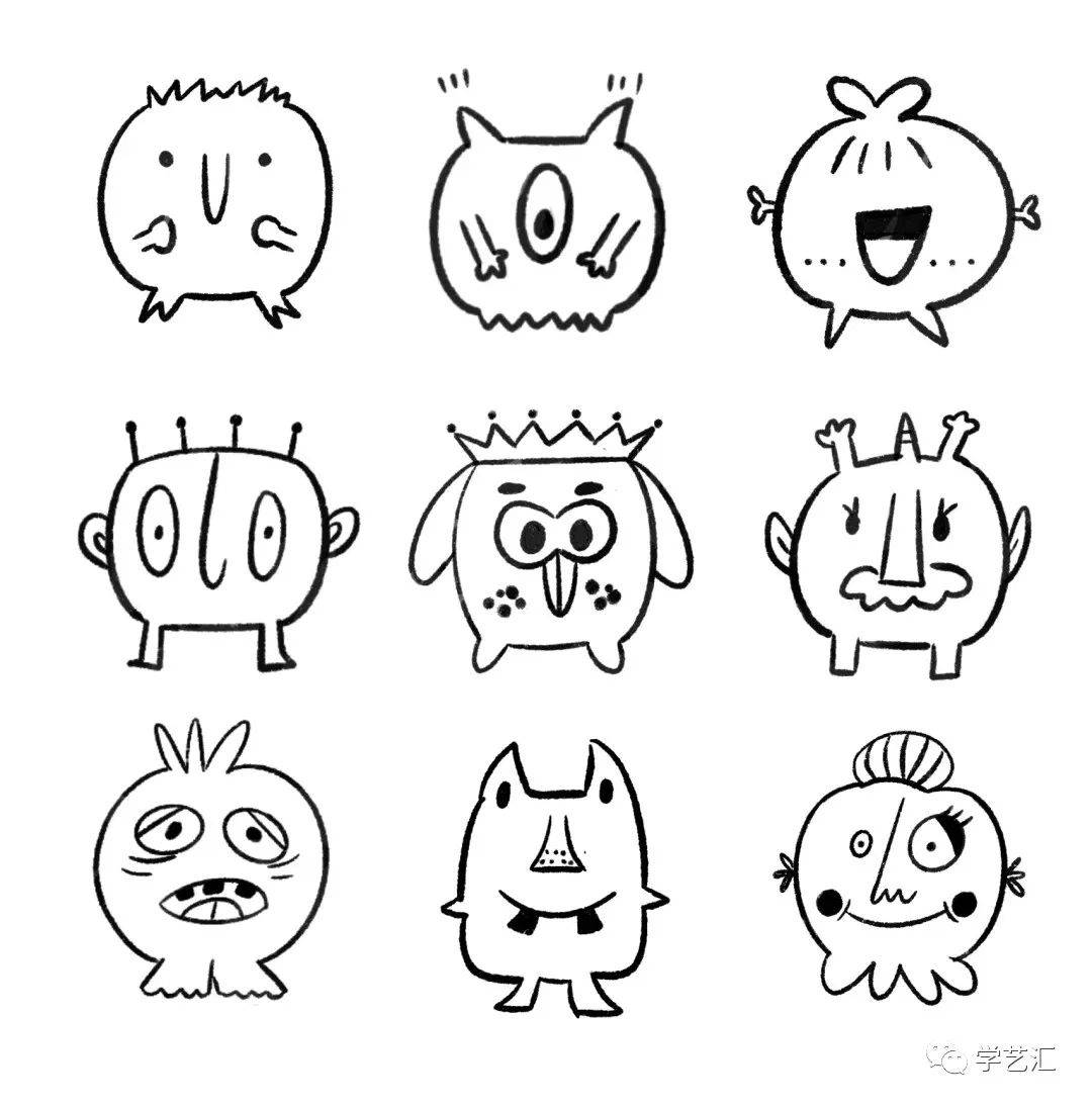 【粉丝特约】一组好玩的儿童简笔画,好画好画真好画