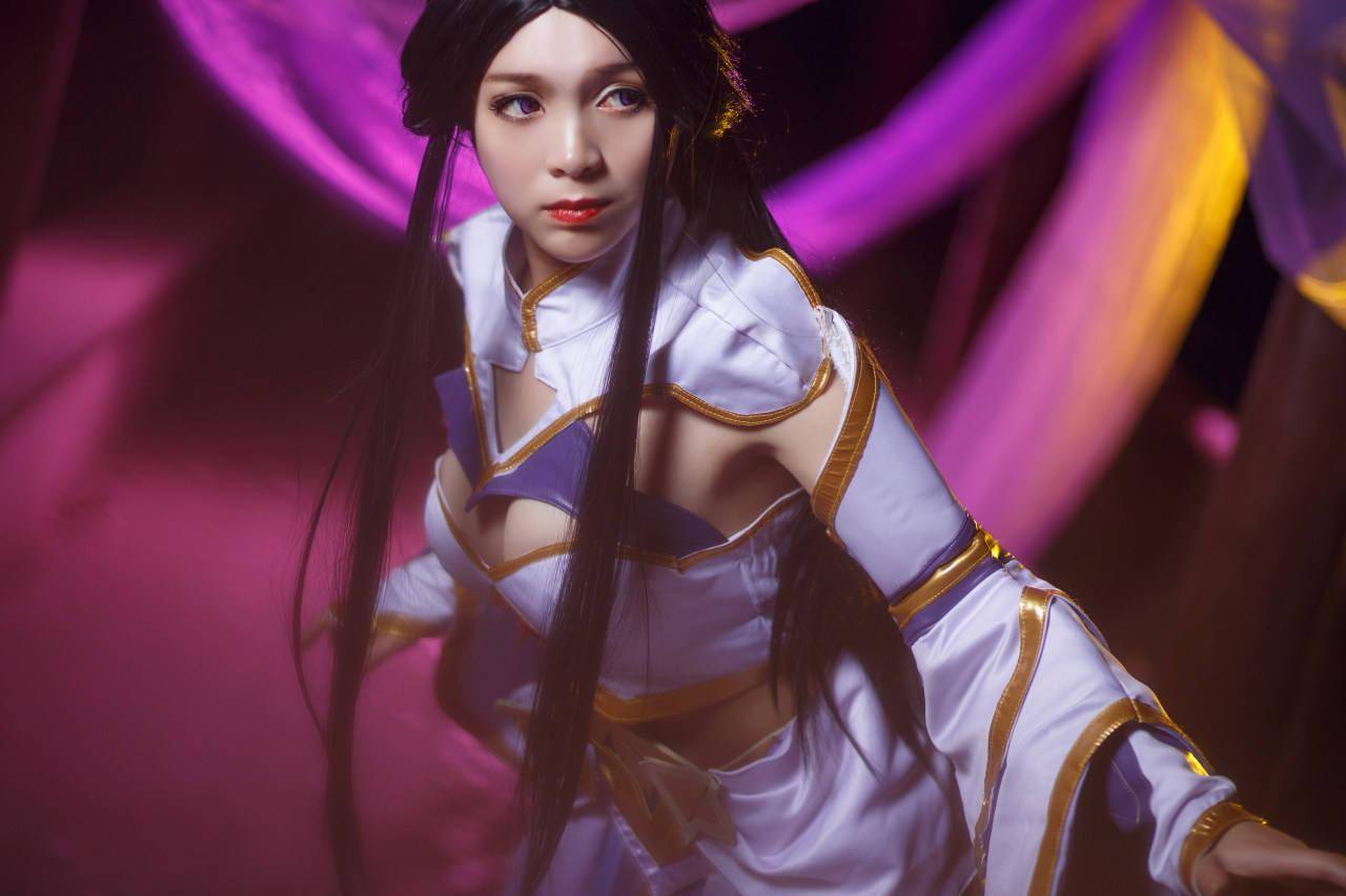 王者荣耀露娜紫霞仙子cosplay