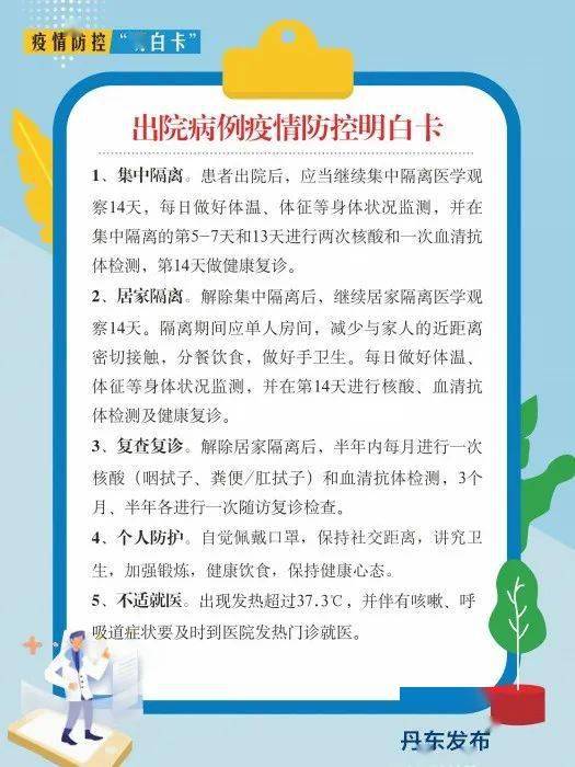 疫情防控明白卡来啦!请注意查收