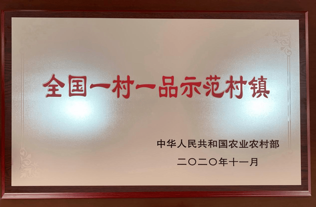 金山这个村获评全国一村一品示范村镇