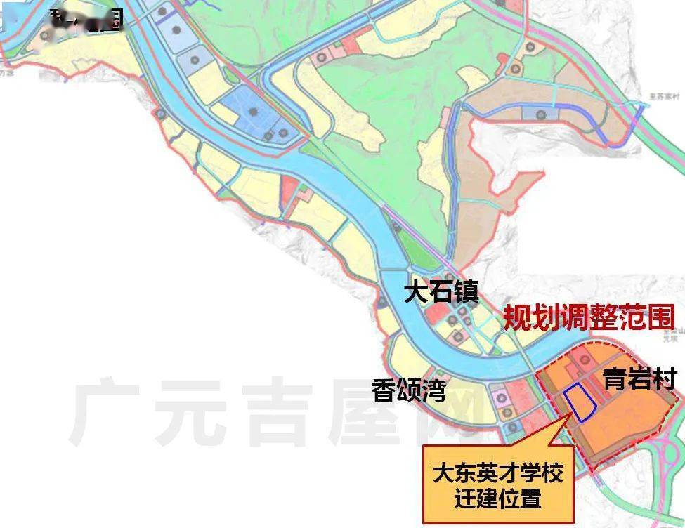 广元大东英才迁建位置用地将进行规划调整,迁建位置来