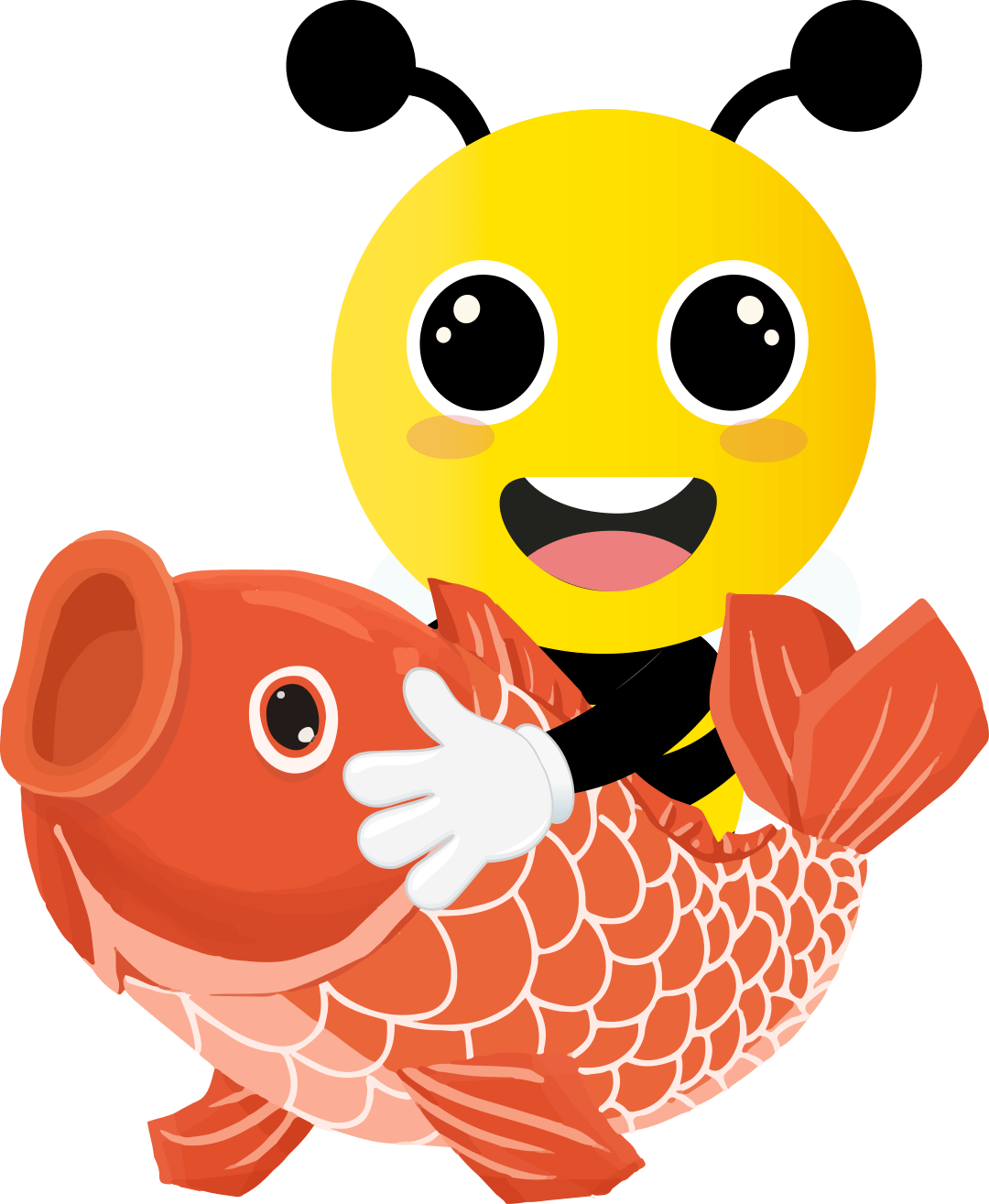 小蜜蜂彼尔还是要提醒下同学们零嘴虽好吃但不能贪多哦假期水果蔬菜