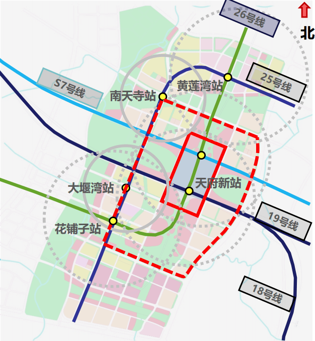 站点等级为城市级,是成都市铁路枢纽 "四主三辅"客运站布局中"四主"