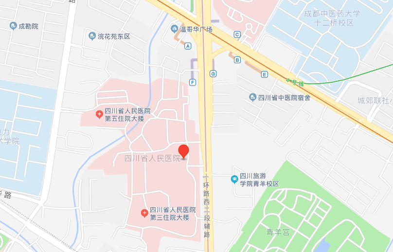 成都市一环路西一段132号③八一骨科医院地址:成都市青羊区武都路3号