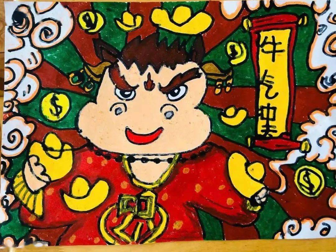 牛年画牛,嗨皮牛耶!