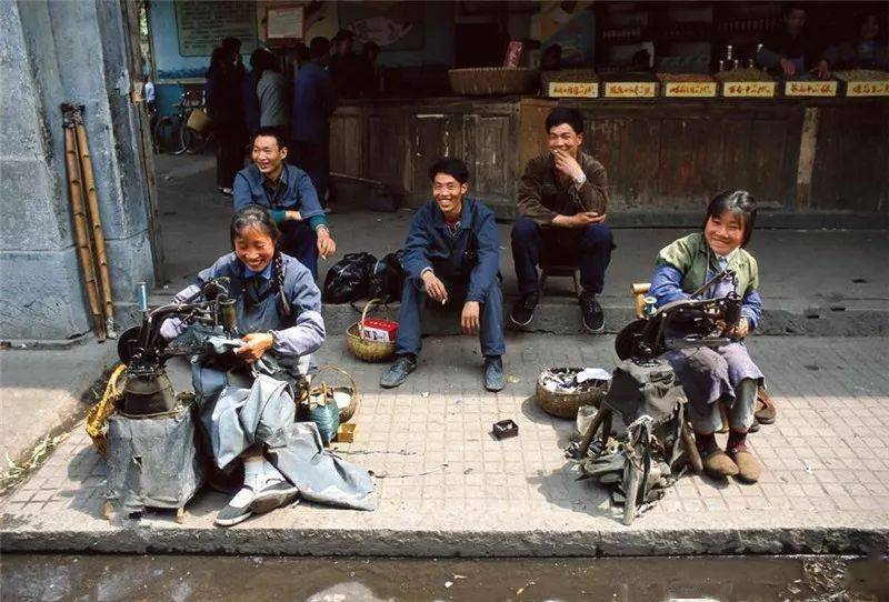 珍贵照片,80年代中国人的笑容